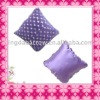 New Purple100% Satin Fibric Pillow