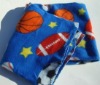 New Sports Football Basketball Fleece Throw Blanket