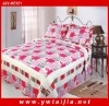New Style 100%Cotton Soft And Printed Quilt Set