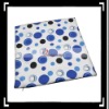New!! White Blue Circle Throw Pillow Case Cushion Cover