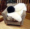 New Zealand Natural White Sheepskin Rugs Factory Manufacture