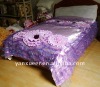 New arrival ruffled comforter bed set