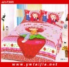 New desigh 100%cotton hot sale children cartoon bedding set--3PCS