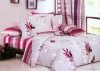 New design 100% Cotton reactive printed bed sheet set