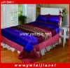 New design colorful computerized embroider bedding set