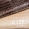 New design crocodile surface of PVC synthetic leather for handbag bag