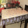 New-design flower banquet oblong tablecloth