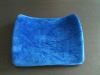 New design soft velvet waist memory foam cushion