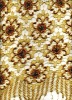 New embroidery design 100% polyester fabric for dress