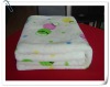 New fashion 100% Polyester printing coral fleece blanket Supplier china