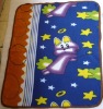 New fashion 100%polyester two side brushed super soft Polar fleece blankets