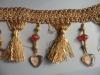 New fashion Curtain bead tassel fringe for home textile