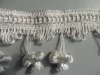 New fashion White tassel lace for curtain & home textile
