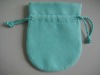 New fashionalble microfiber cheap drawstring fabric bag/pouch