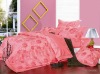 New flower 4 pcs Silk Bed Sheet Set