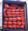 New material orange pallets tarpaulin