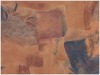 New printed flock fabric