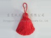 New soft red tassel