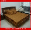 New style 6pcs super soft silks and satins bedding set