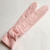 New style Long Leather GLoves with folds100% Authentic(can be customized) pink