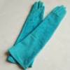 New style  Long  suede GLoves with folds 100% Authentic(can be customized) Blue