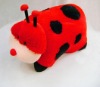 New style animal plush cushion --ladybug