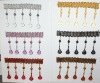 New style fashion high quality beaded curtain trimming