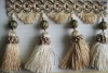 New style hi-quality cotton curtain tassel fringe