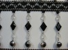 New style high quality beaded curtain trimming