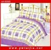 New style polyester pigment printed 4pcs bed sheet sets