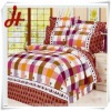 New style printed peach skin beding sheet set/home textile