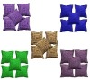 New wholesale lots Mirror work hand embroidered cushion covers