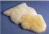 Newest Long wool tanned sheep skin+Factory price