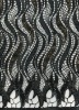 Newest embroidery 100% polyester fabric design for garment