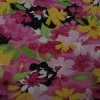 Newest flower design/knitting printing fabric