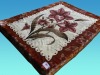 No.6003 brown throw blanket