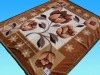 No.FM6017 Light brown Polyester Blanket yarn