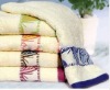 Non twist jacquard bath towel