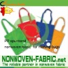 Non woven film material for making bags