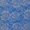 Nonelastic lace fabric