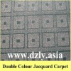 Nonwoven DC jacquard carpet