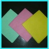 Nonwoven fabric cleaning wipes