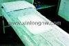 Nonwoven fabric for medical disposable mask, nonwoven gown, bedding sheet