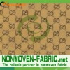 Nonwoven fabric printed as customer design