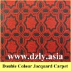 Nonwoven jacquard carpet