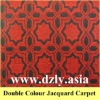 Nonwoven jacquard carpet