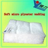 Nonwoven micro polyester wadding for bedding&garment warm material