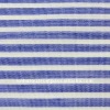 Nylon Cotton Blue White Stripe Fabric