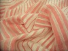 Nylon Cotton Double Cloth Border Satin Jacquard Fabric Water Repellent