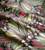 Nylon/Spandex Warp Knit Stretch Satin Printed Fabric